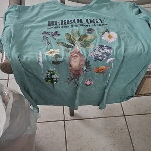Herbology Graphic Tee in Teal